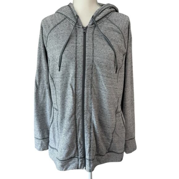 T by TALBOTS Full Zip French Terry Hooded Jacket Size 2X - Picture 1 of 11